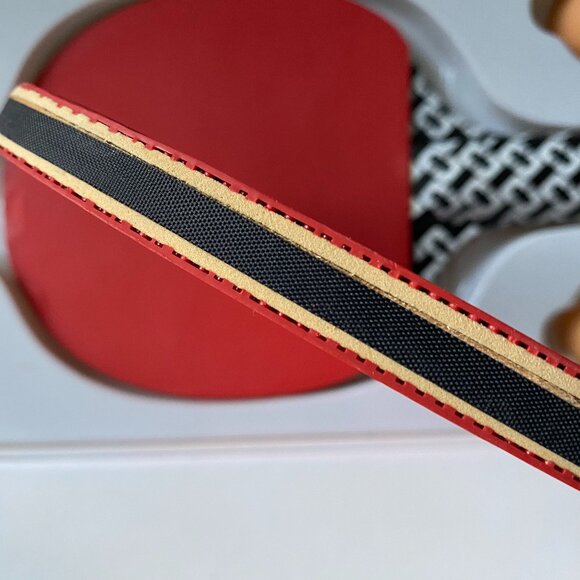 DVF Diane Von Furstenberg Ping Pong Set With Case And Balls - Picture 5 of 5